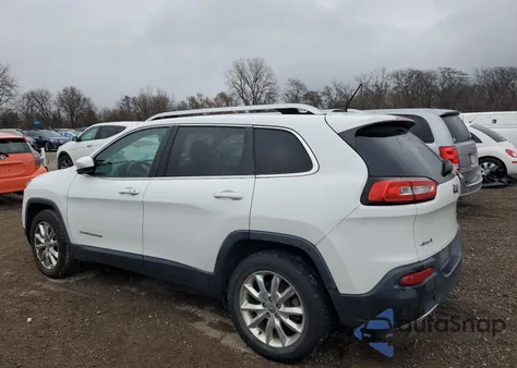 2015 Jeep Cherokee Limited z USA, uszkodzony, nr VIN 1C4PJMDS7FW687532